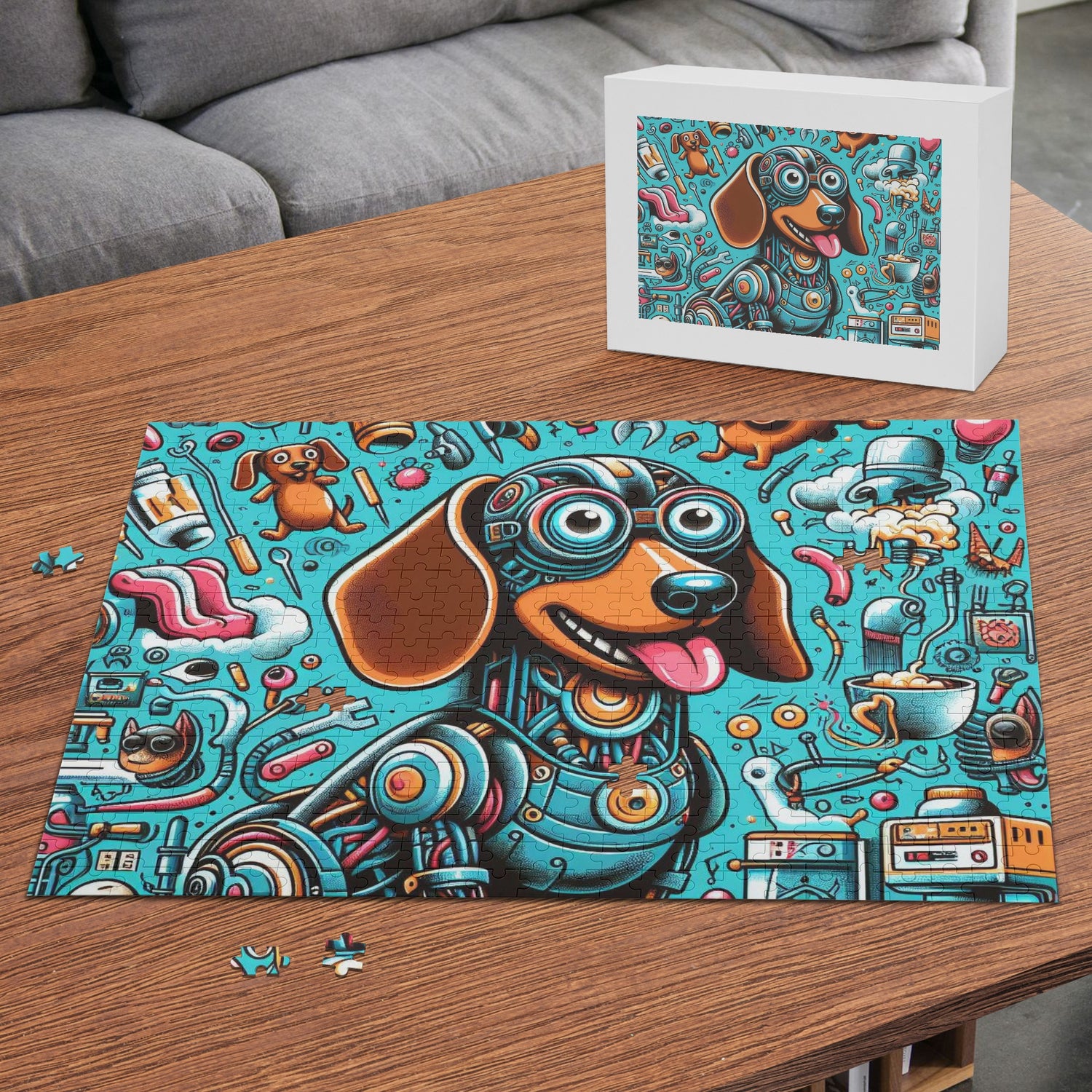 Puzzles for dachshunds lovers