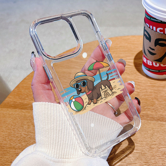 Ginger - Clear Silicone Phone Case for iPhone, Samsung & Google Pixel