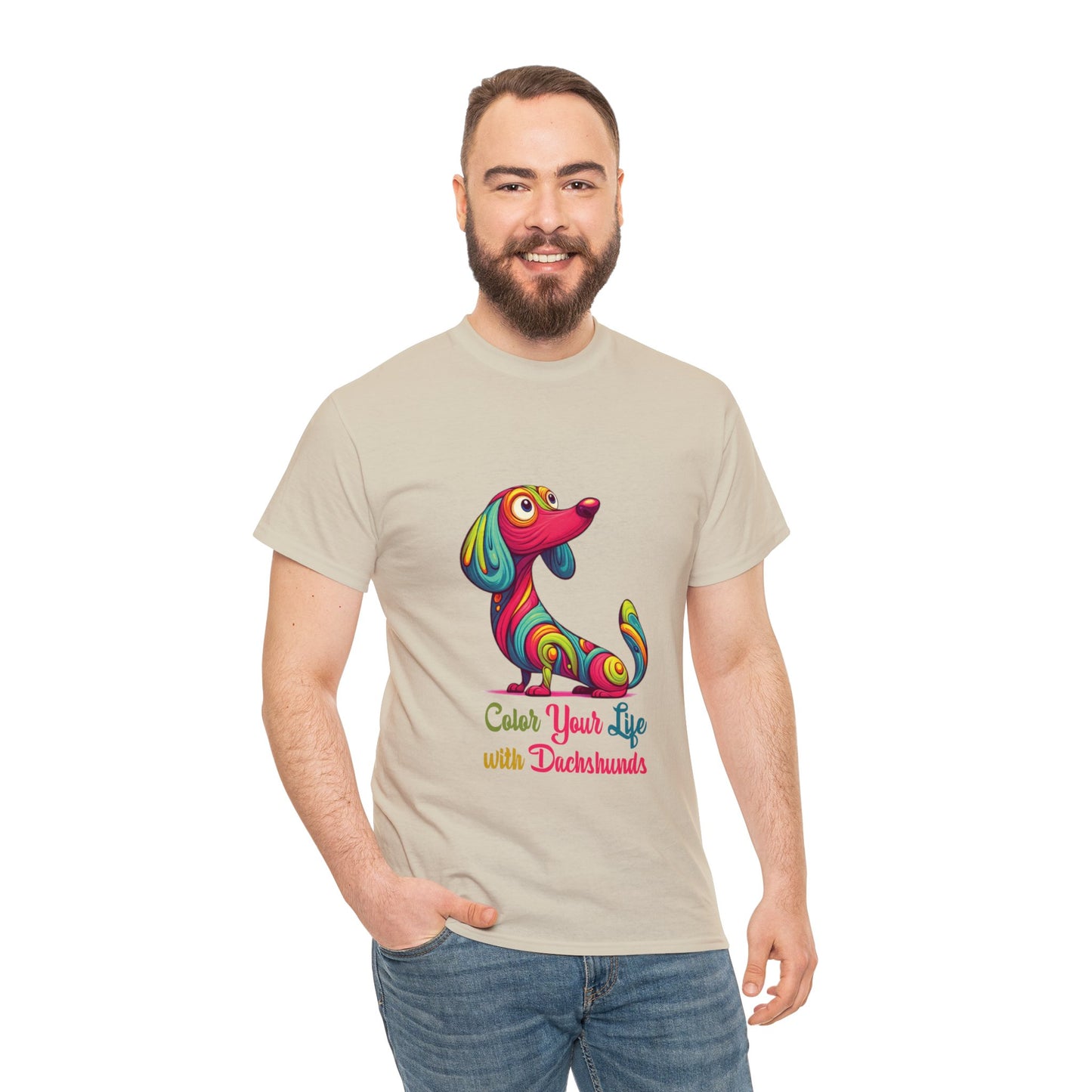 Alan - Camiseta de algodón unisex 