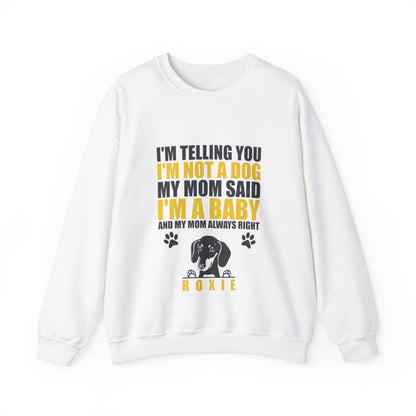 Sudadera personalizada con nombre de perro salchicha - Sudadera unisex 