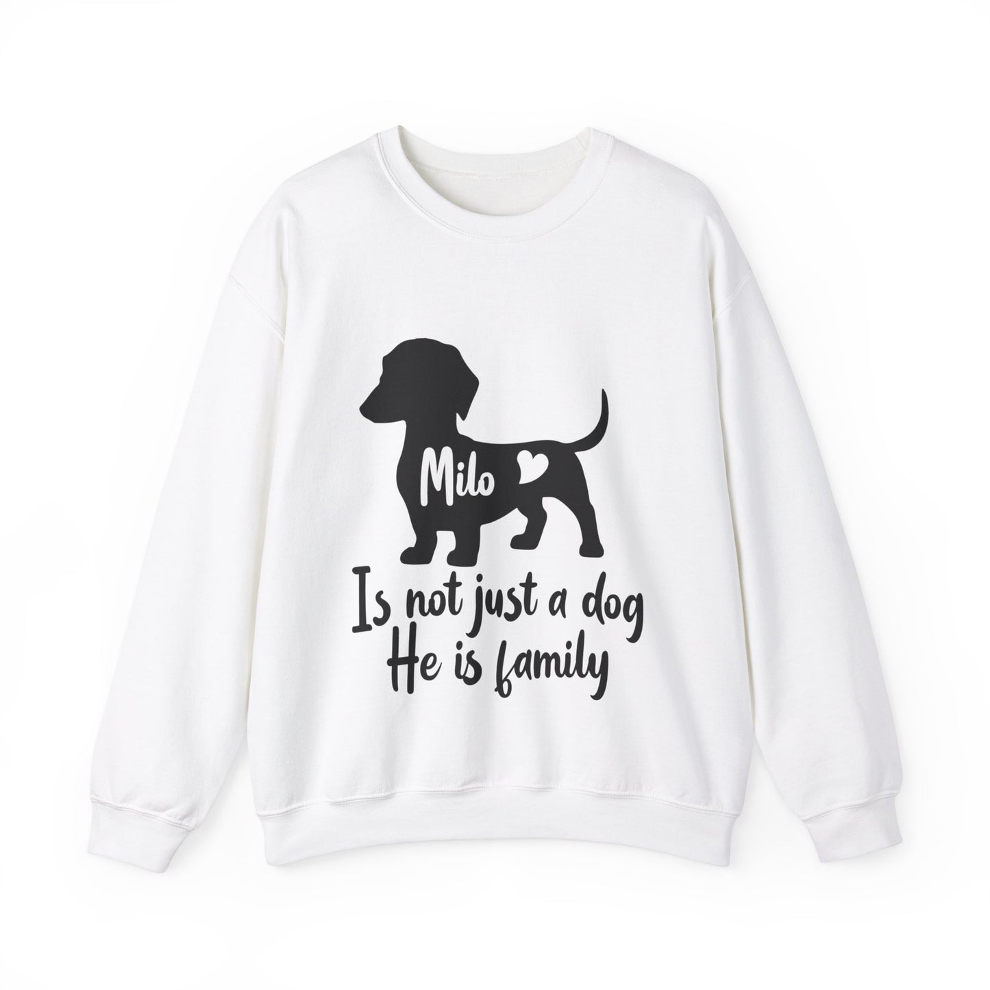 Sudadera personalizada con nombre de perro salchicha - Sudadera unisex 