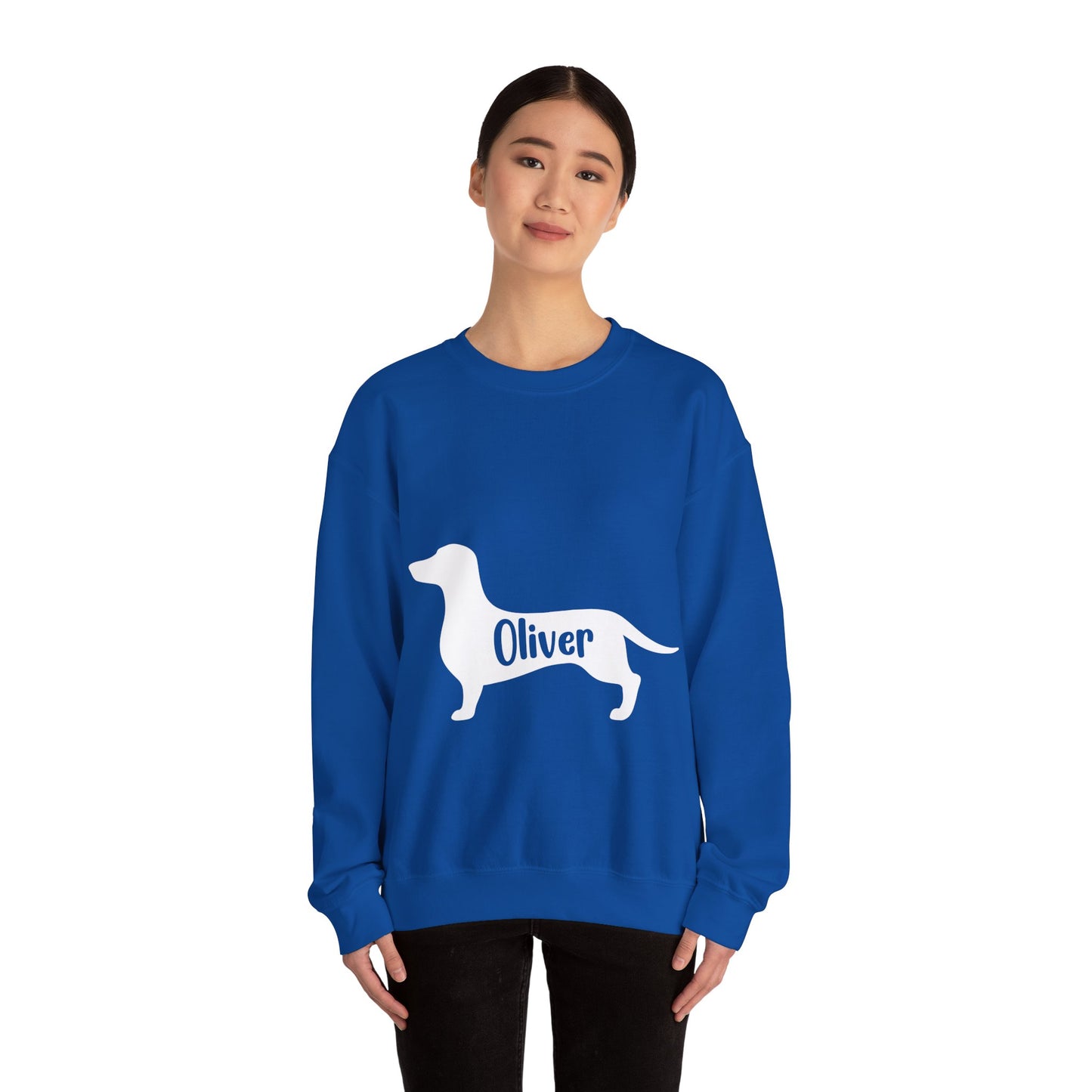 Sudadera personalizada con nombre de perro salchicha - Sudadera unisex 