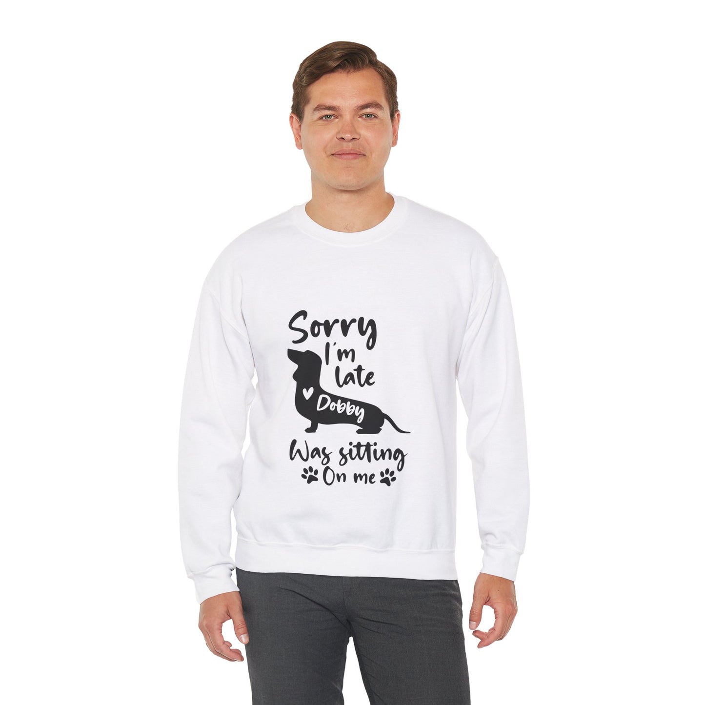 Sudadera personalizada con nombre de perro salchicha - Sudadera unisex 