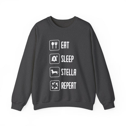 Sudadera personalizada con nombre de perro salchicha - Sudadera unisex 