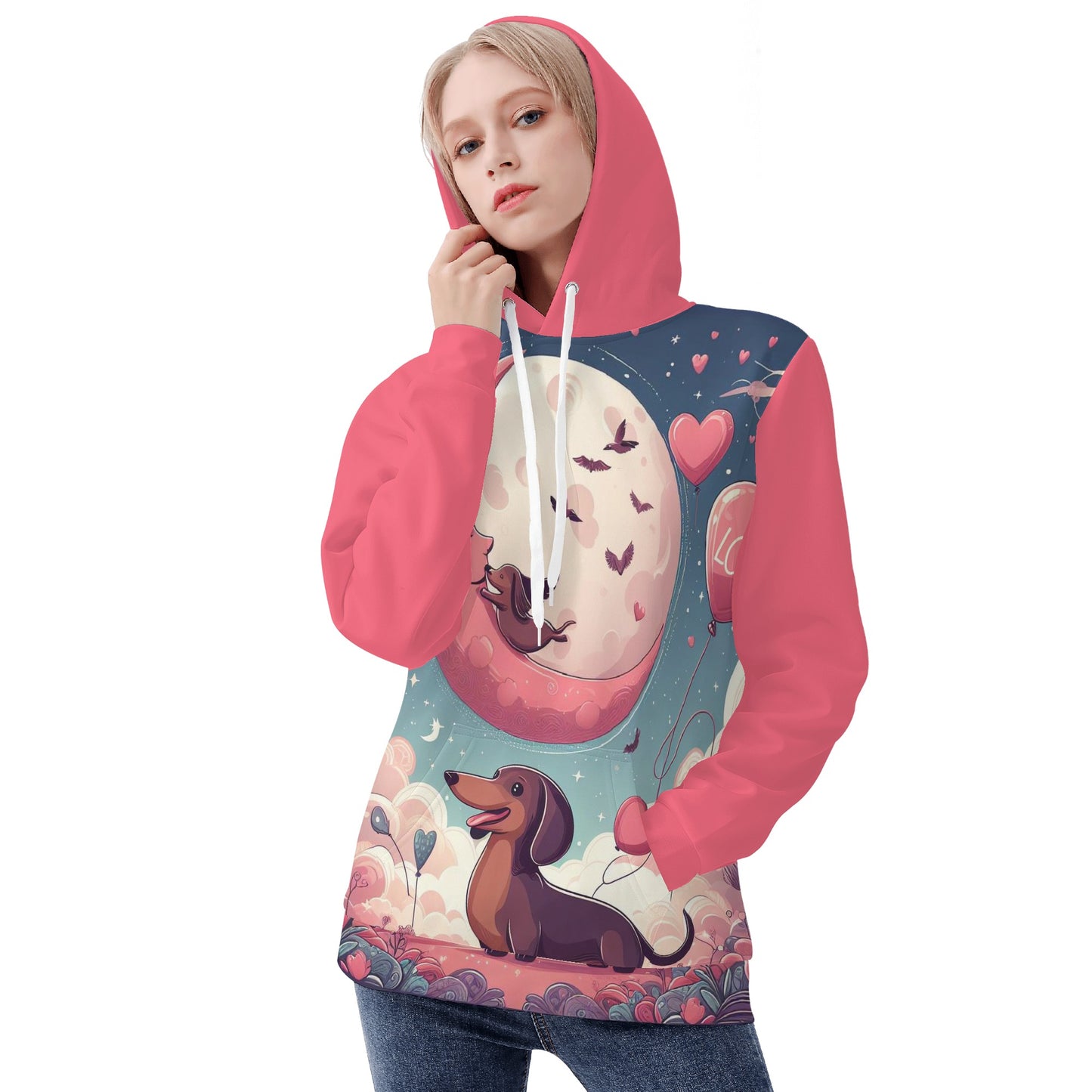 Molly - Sudadera con capucha y estampado integral