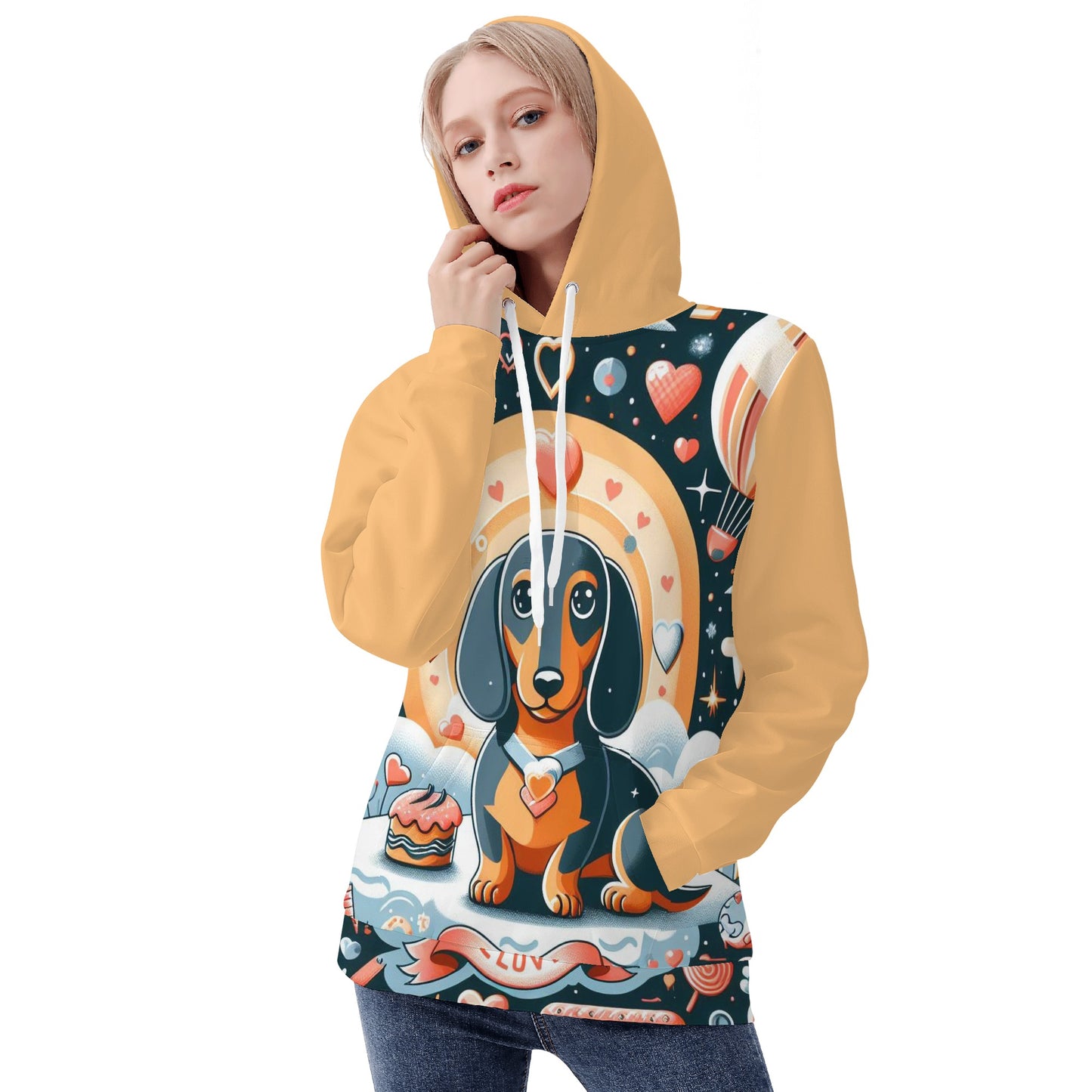 Nova - Sudadera con capucha y estampado integral