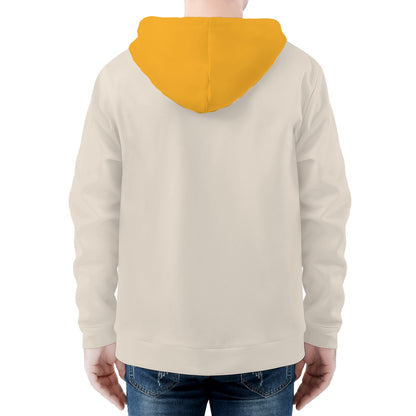 Riley - Sudadera con capucha y cremallera con estampado integral