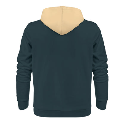 Ruth - Sudadera con capucha y cremallera con estampado integral