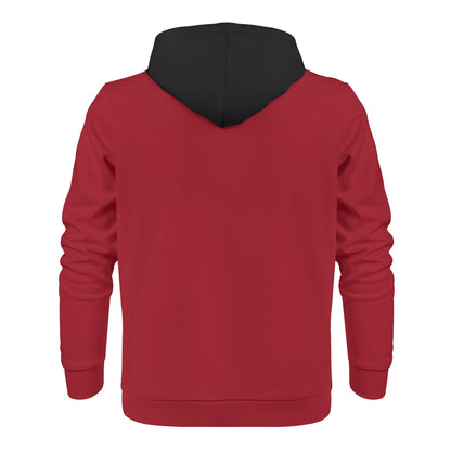 Joey - Sudadera con capucha y cremallera con estampado integral