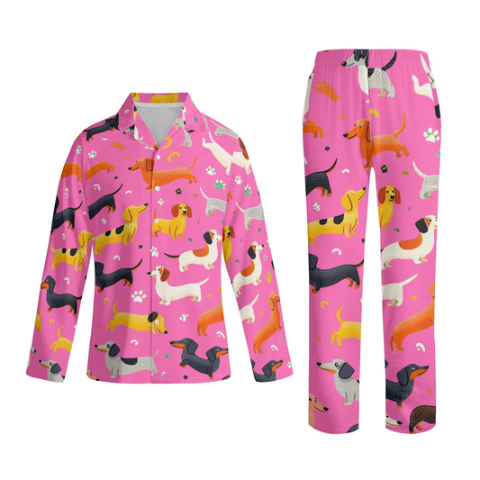 Hopper - Pijama de mujer con estampado integral