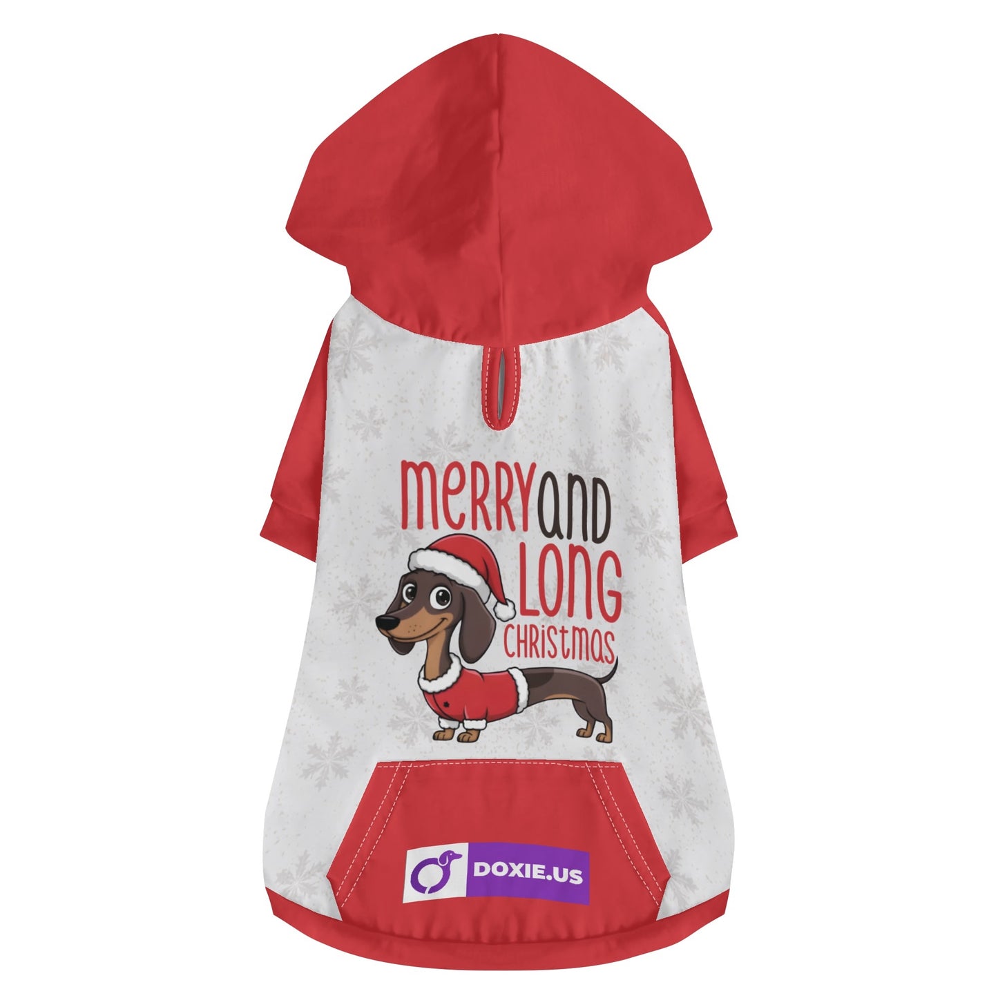 Merry and long christmas - Hoodies for Dachshunds