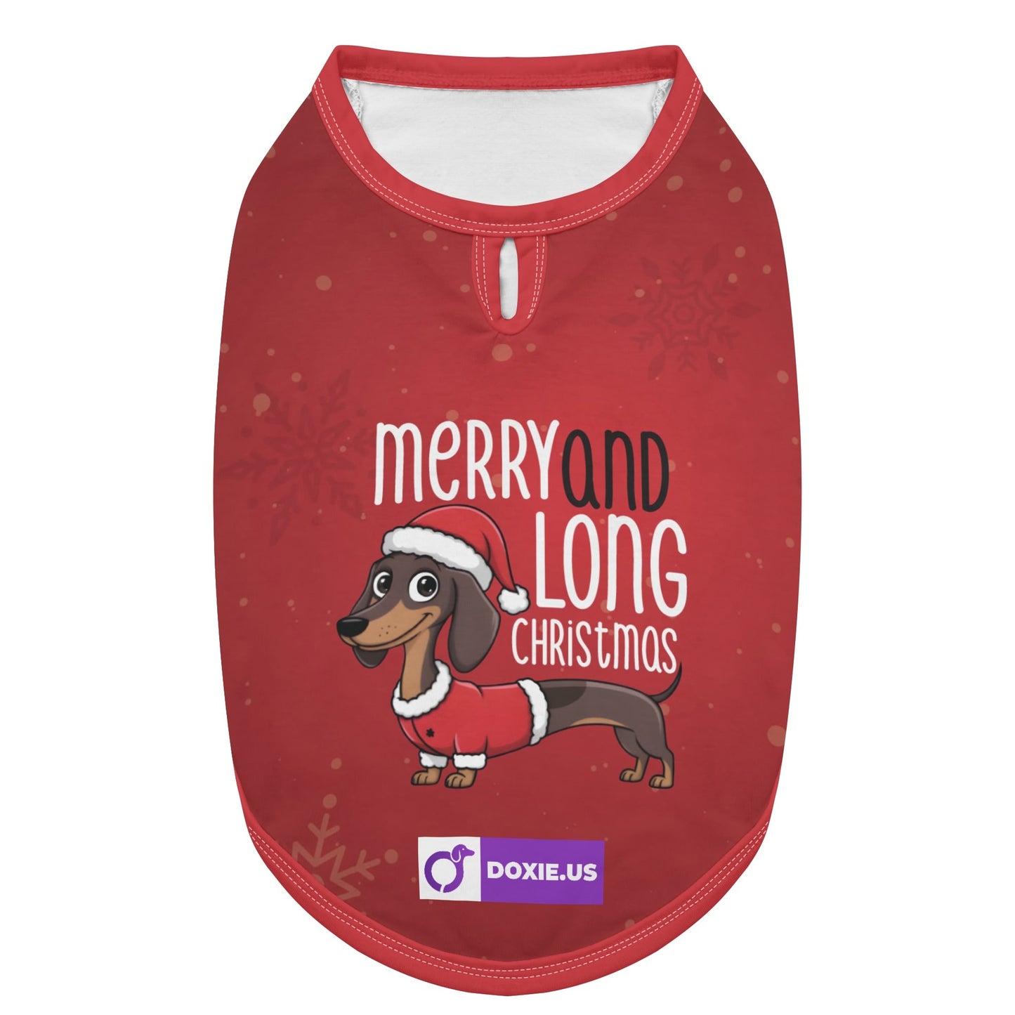 Merry and Long christmas  -  Shirt for Dachshunds