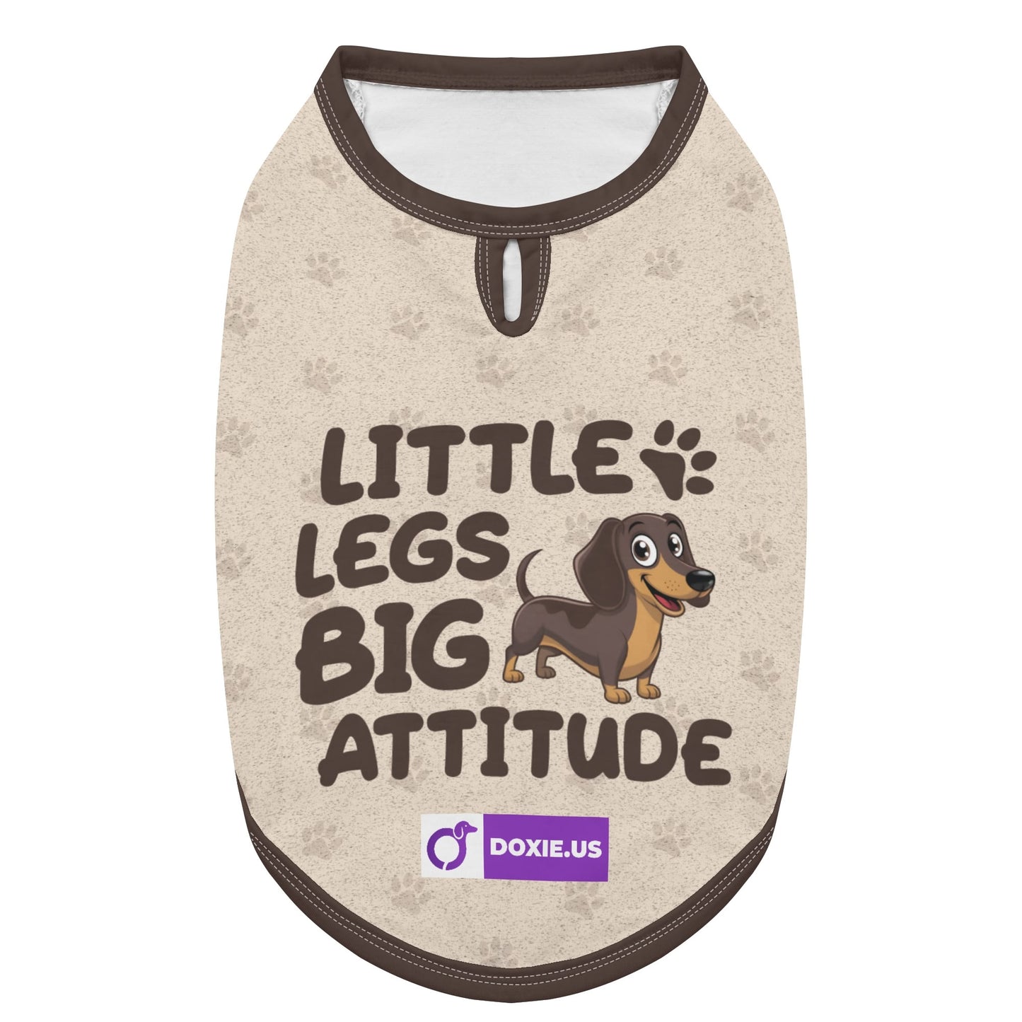 LITTLE LEGS BIG ATTITUDE  -  Shirt for Dachshunds