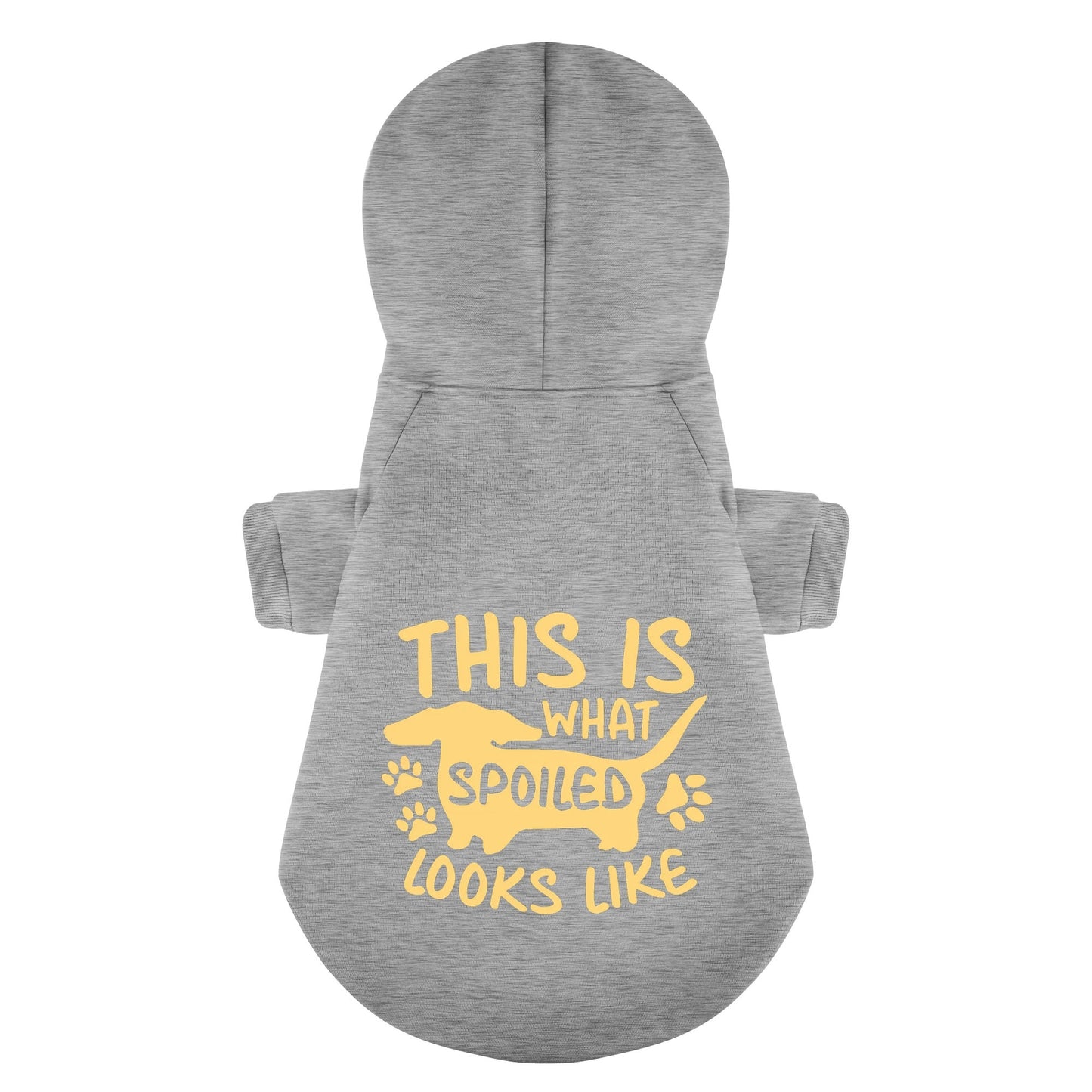 Spoiled - Personalized Dachshund Hoodies with Funny Quotes – Stylish, Cozy, and Premium 100% Cotton