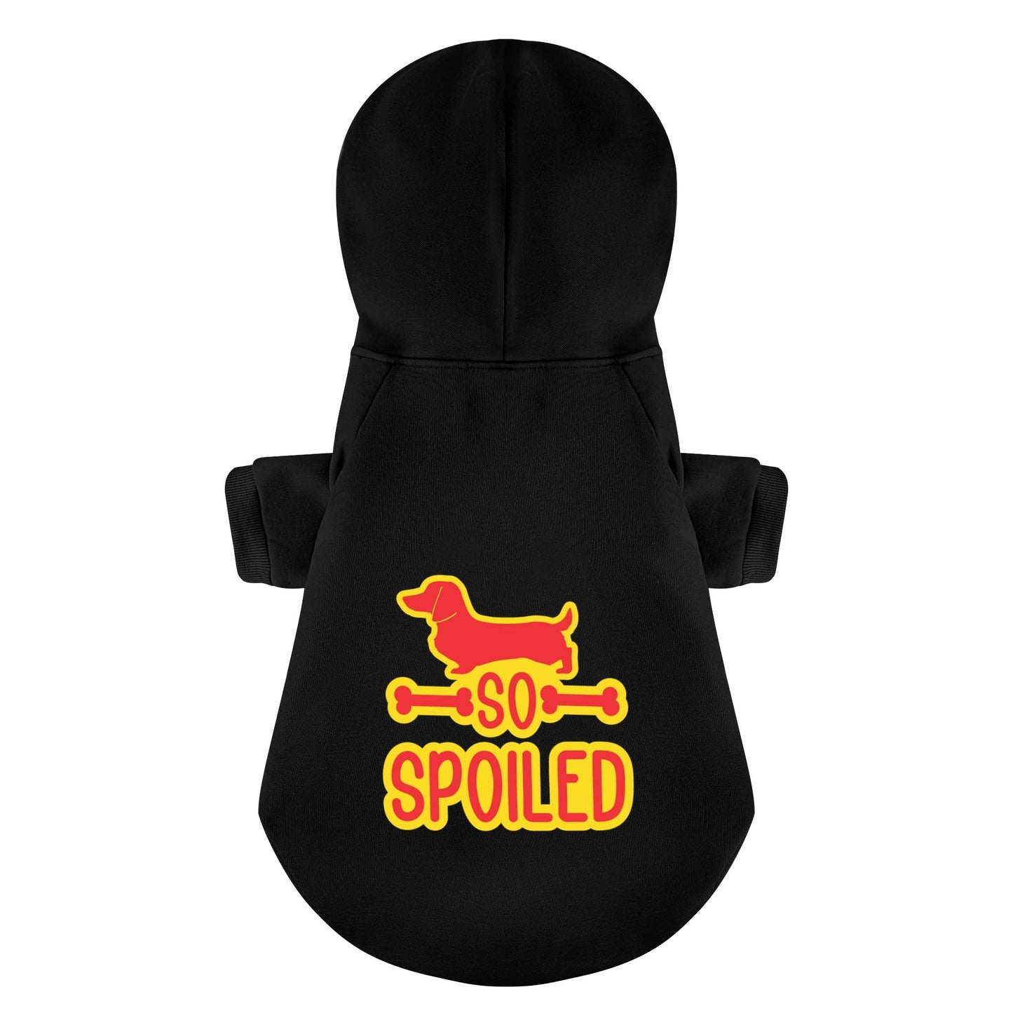 SO SPOILED - Personalized Dachshund Hoodies with Funny Quotes – Stylish, Cozy, and Premium 100% Cotton