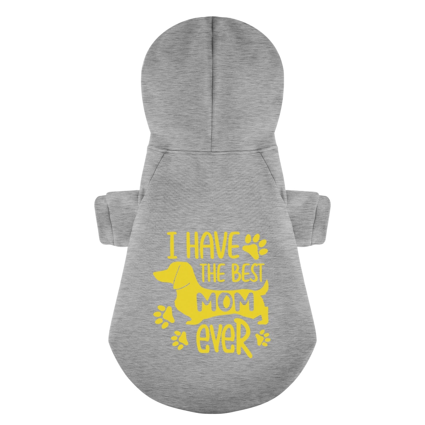 I Have The Best Mom Ever - Personalized Dachshund Hoodies with Funny Quotes – Stylish, Cozy, and Premium 100% Cotton