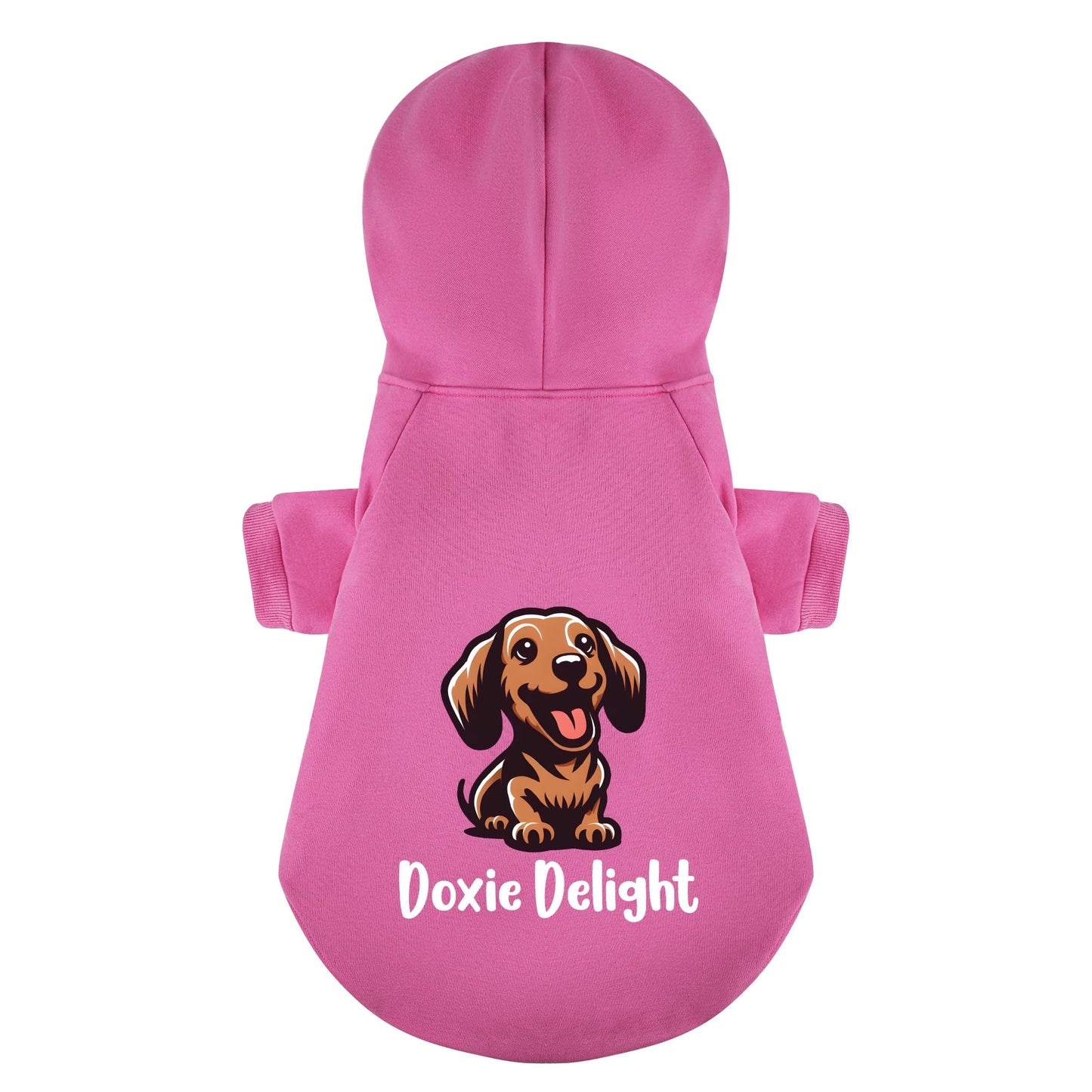 Doxie Delight - Personalized Dachshund Hoodies with Funny Quotes – Stylish, Cozy, and Premium 100% Cotton