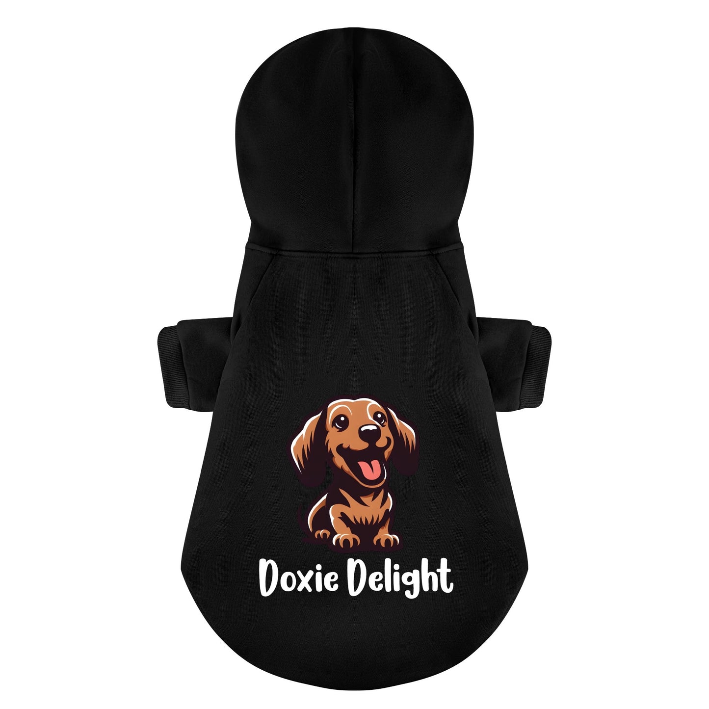 Doxie Delight - Personalized Dachshund Hoodies with Funny Quotes – Stylish, Cozy, and Premium 100% Cotton