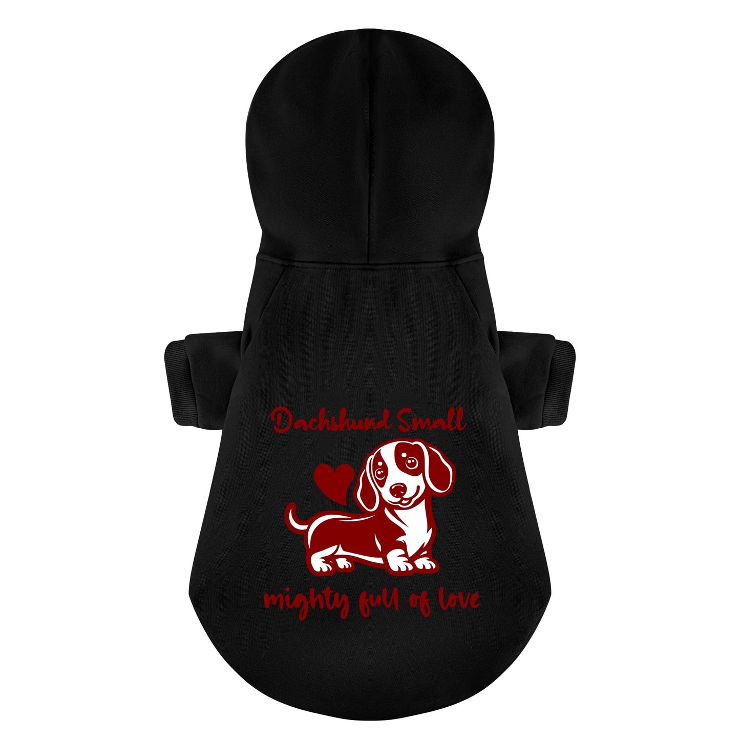 Mia - Personalized Dachshund Hoodies with Funny Quotes – Stylish, Cozy, and Premium 100% Cotton