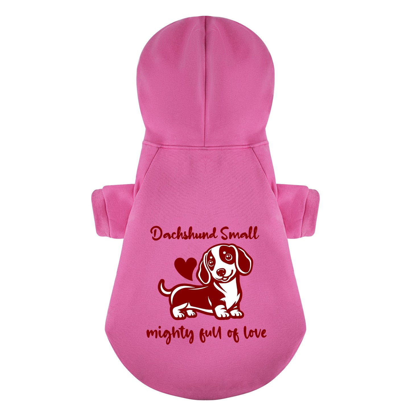 Mia - Personalized Dachshund Hoodies with Funny Quotes – Stylish, Cozy, and Premium 100% Cotton