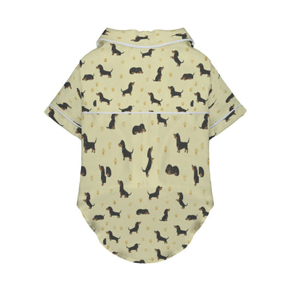 Cookie – Matching Dachshund Pajamas | Soft Satin Pajamas