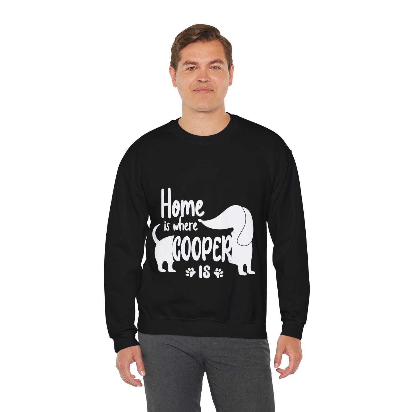 Sudadera personalizada con nombre de perro salchicha - Sudadera unisex 