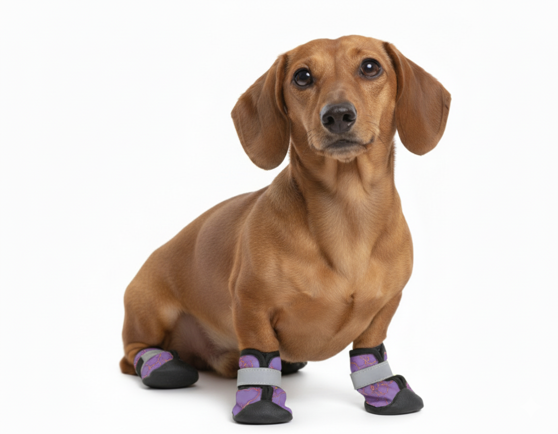 Peanut – Premium Dachshund Winter Booties