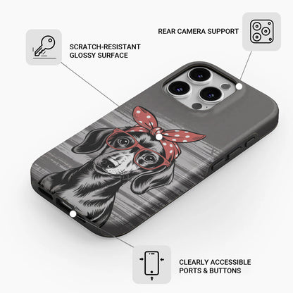 Susan -  Dual-Layer iPhone Case