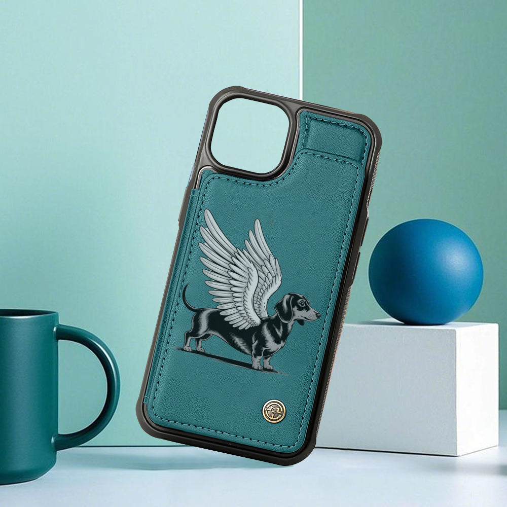 Coco - Leather Wallet Case for for iPhone & Samsung