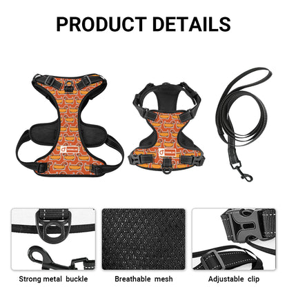 Monty -  No-Pull Dachshund Dog Harness