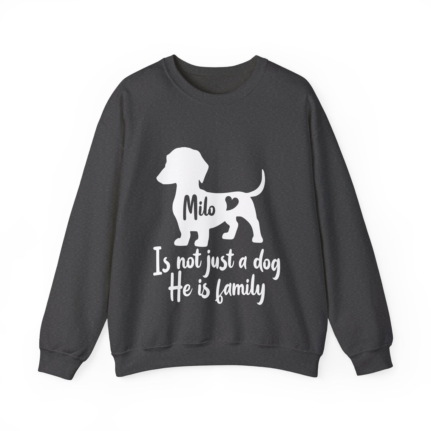 Sudadera personalizada con nombre de perro salchicha - Sudadera unisex 