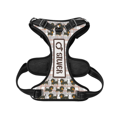 Thistle -  Personalized No-Pull Dachshund Dog Harness