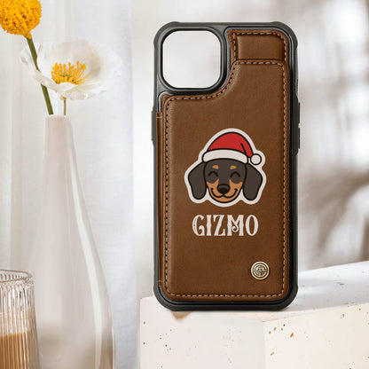 Cort - Personalized  Leather Wallet Case for for iPhone & Samsung