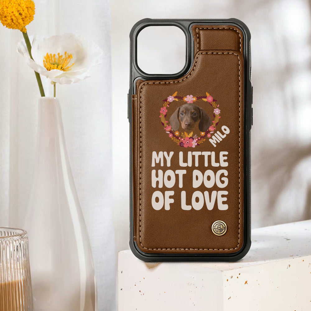 Hanker - Personalized  Leather Wallet Case for for iPhone & Samsung