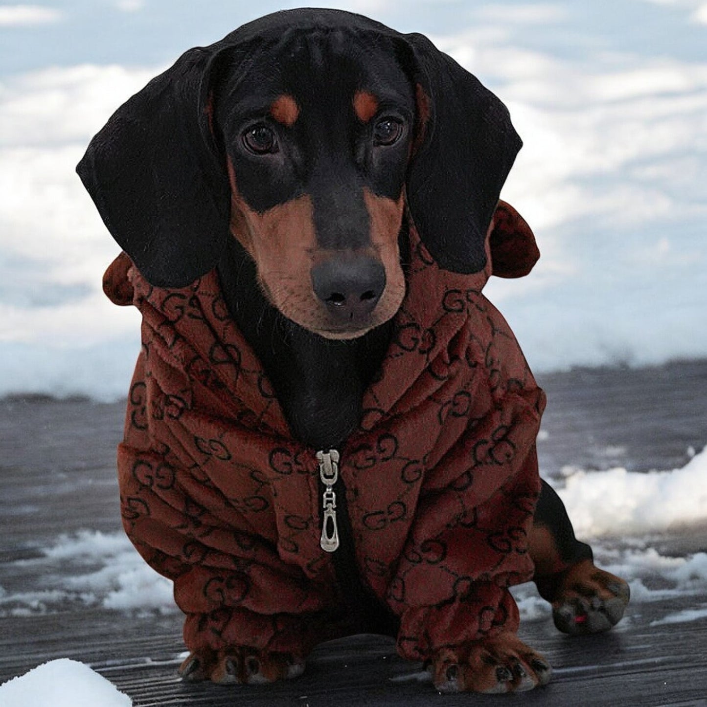 Premium Dachshund Bear Hoodies