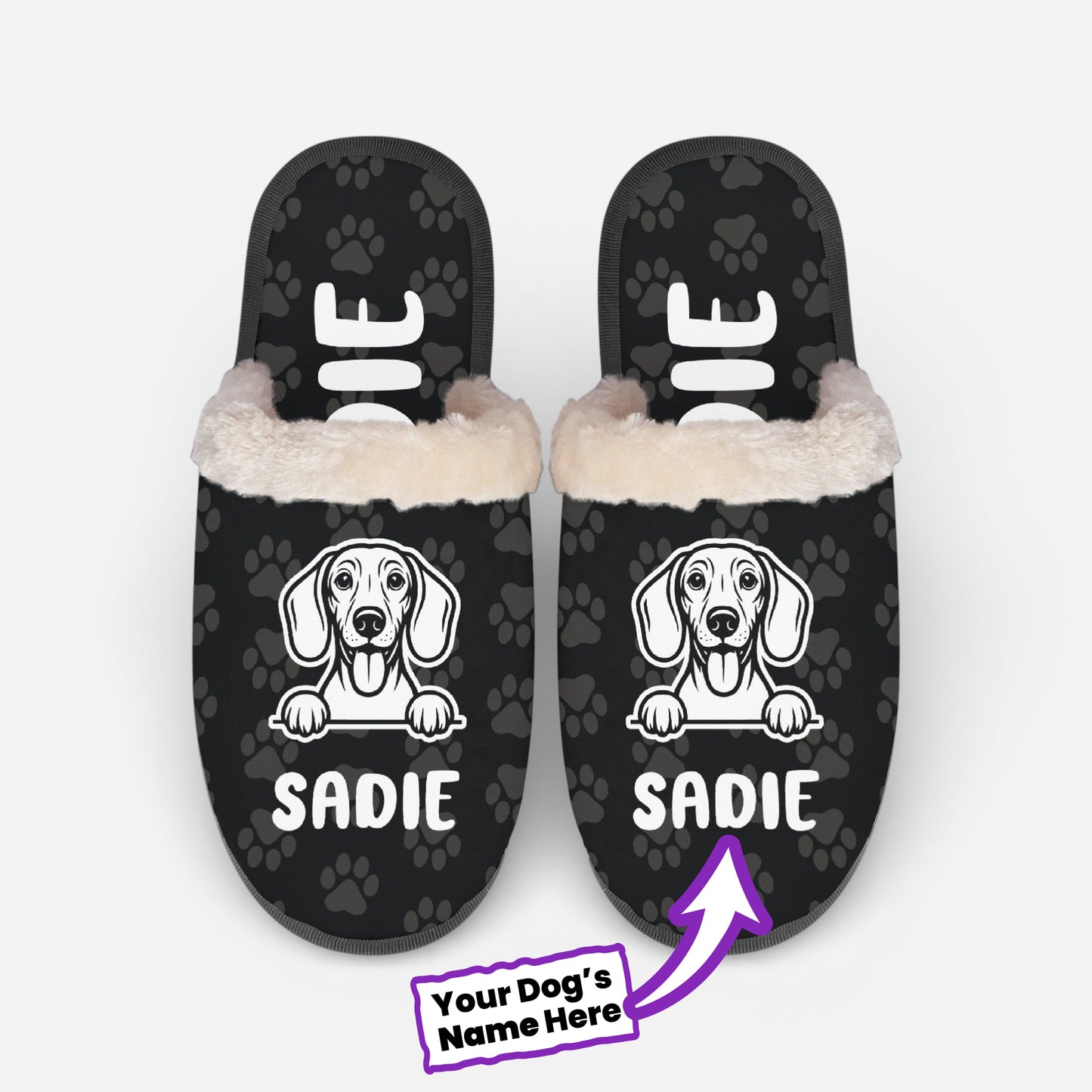 Ivy - Personalized Cozy Winter Slippers