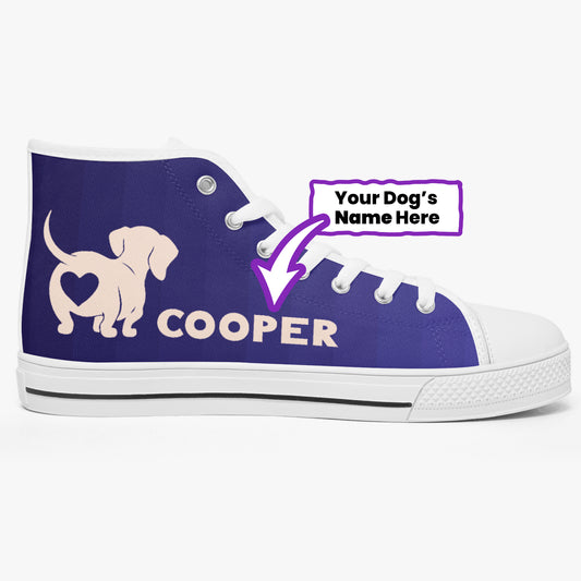 Penny - Personalized Classic High-Top Canvas Shoes