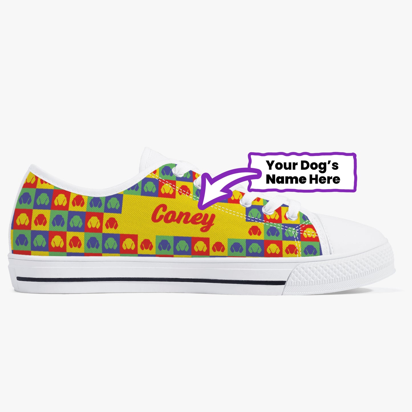Dean - Personalized Classic Low-Top Canvas Shoes