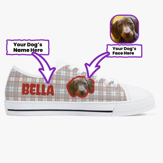 Dobby - Personalized Classic Low-Top Canvas Shoes