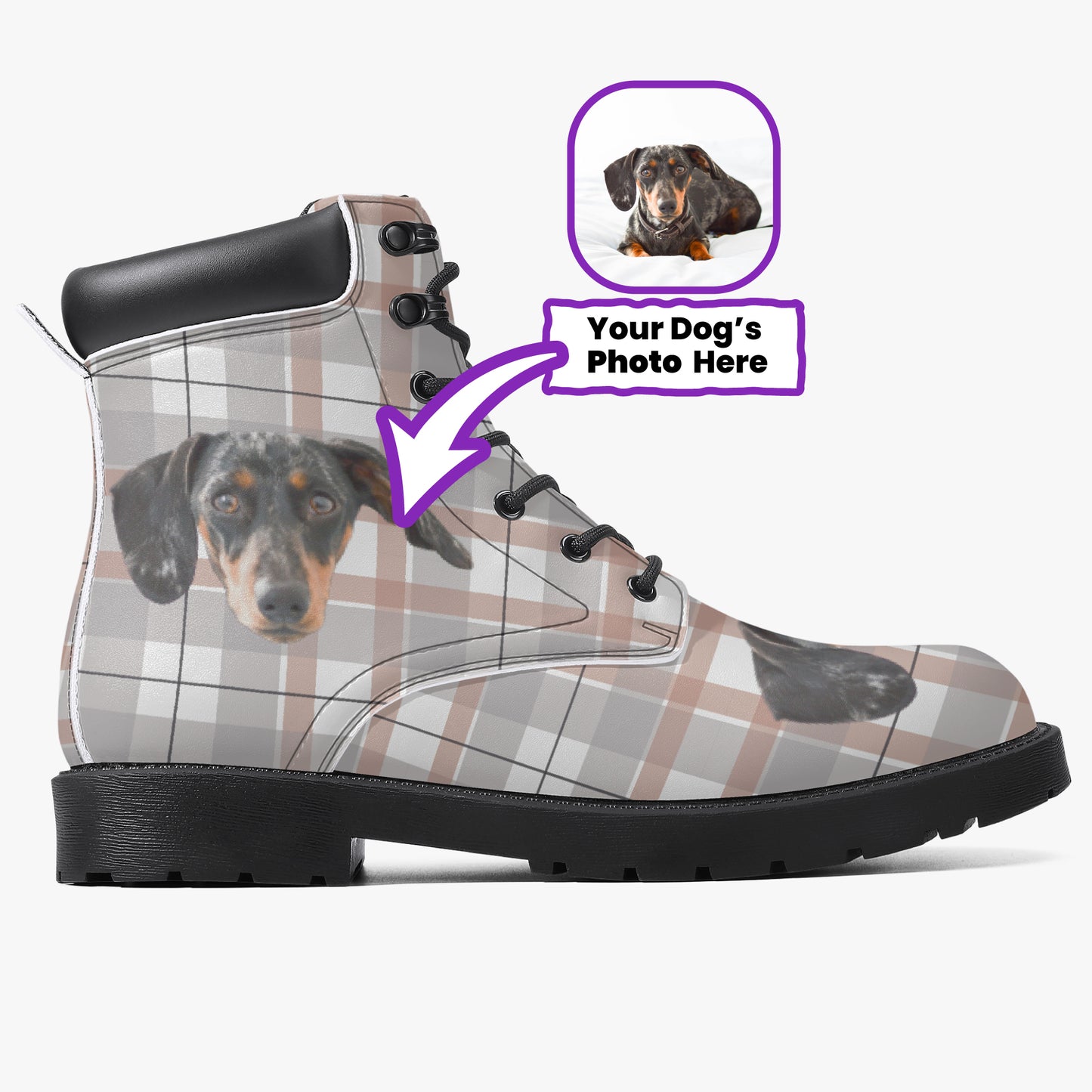 Dieter - Personalized Casual Leather Boot