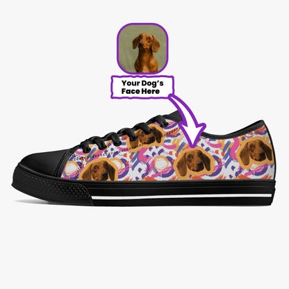 Dash - Personalized Classic Low-Top Canvas Shoes