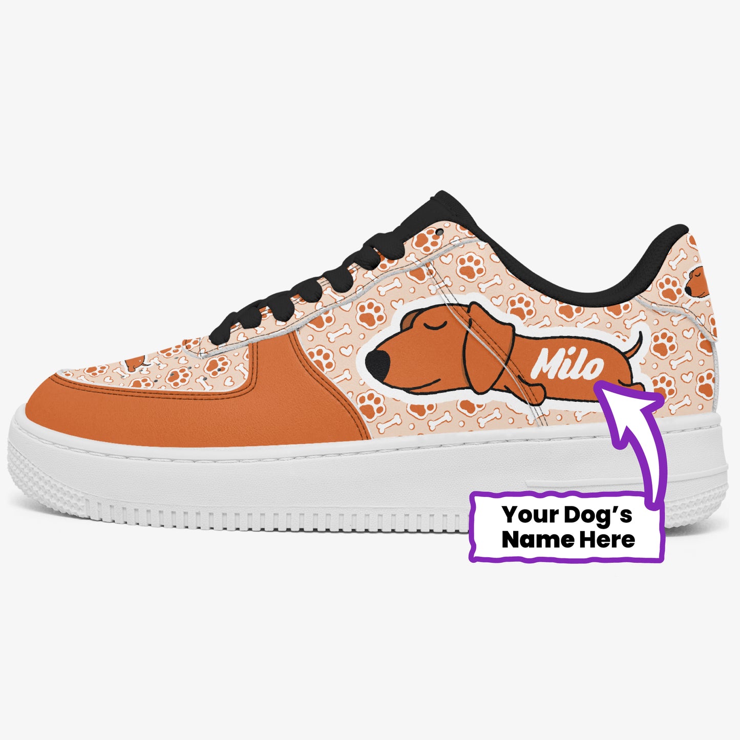 Jezebel - Personalized Low-Top Leather Sneakers