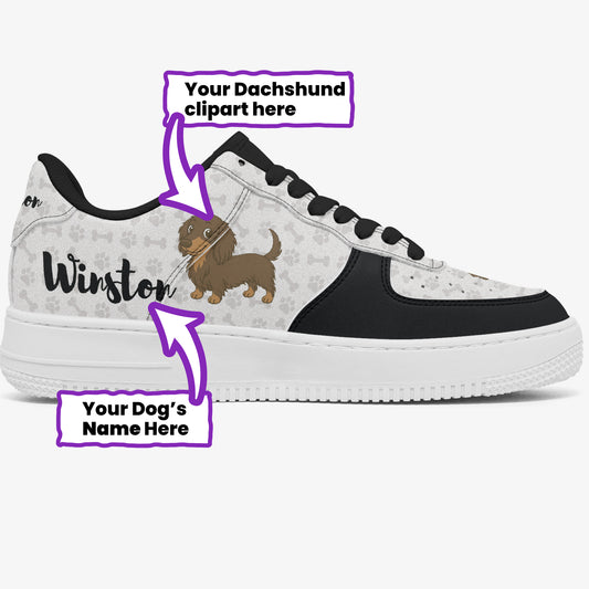 Johann - Personalized Low-Top Leather Sneakers