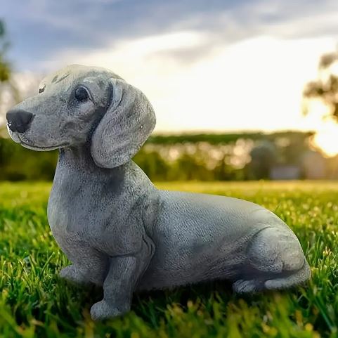 Creative-Resin-Garden-Doxie-Statues-doxie.us