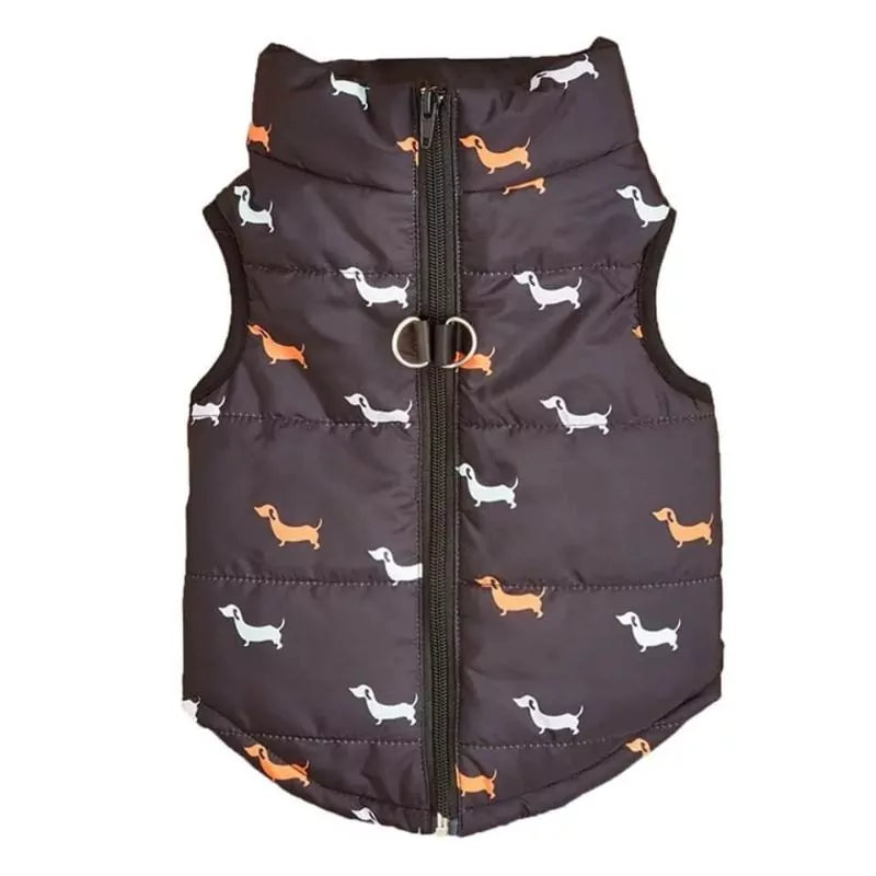 Dachshund-Zipper-Vest-Windproof-Winter-Jacket-www.doxie.us