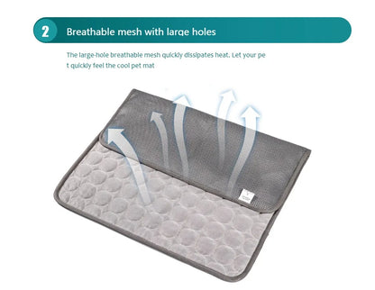 Dachshund Cooling Mat – Breathable Summer Pet Pad
