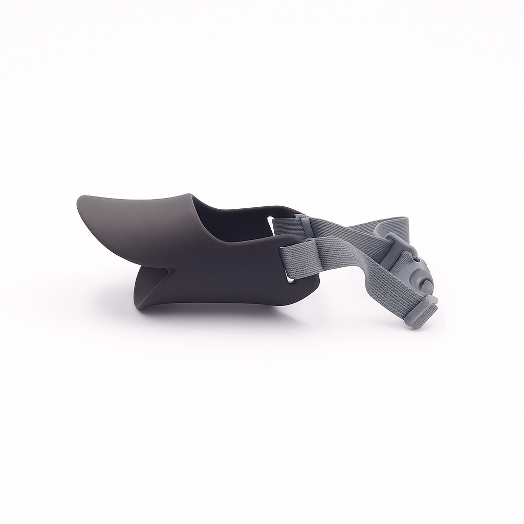 Dachshund Silicone Muzzle – Duck-Shaped Anti-Bite No-Bark Mouth Cover