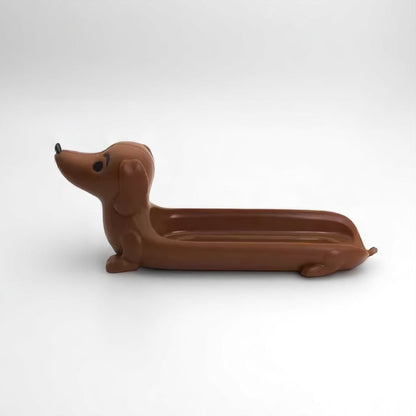 Dachshund Tray – Snack Hot Dog Sandwich Holder with 3D Decor