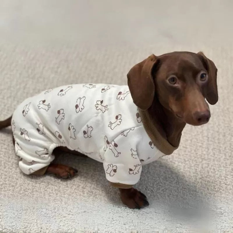 Cozy Dachshund Pajama Onesie