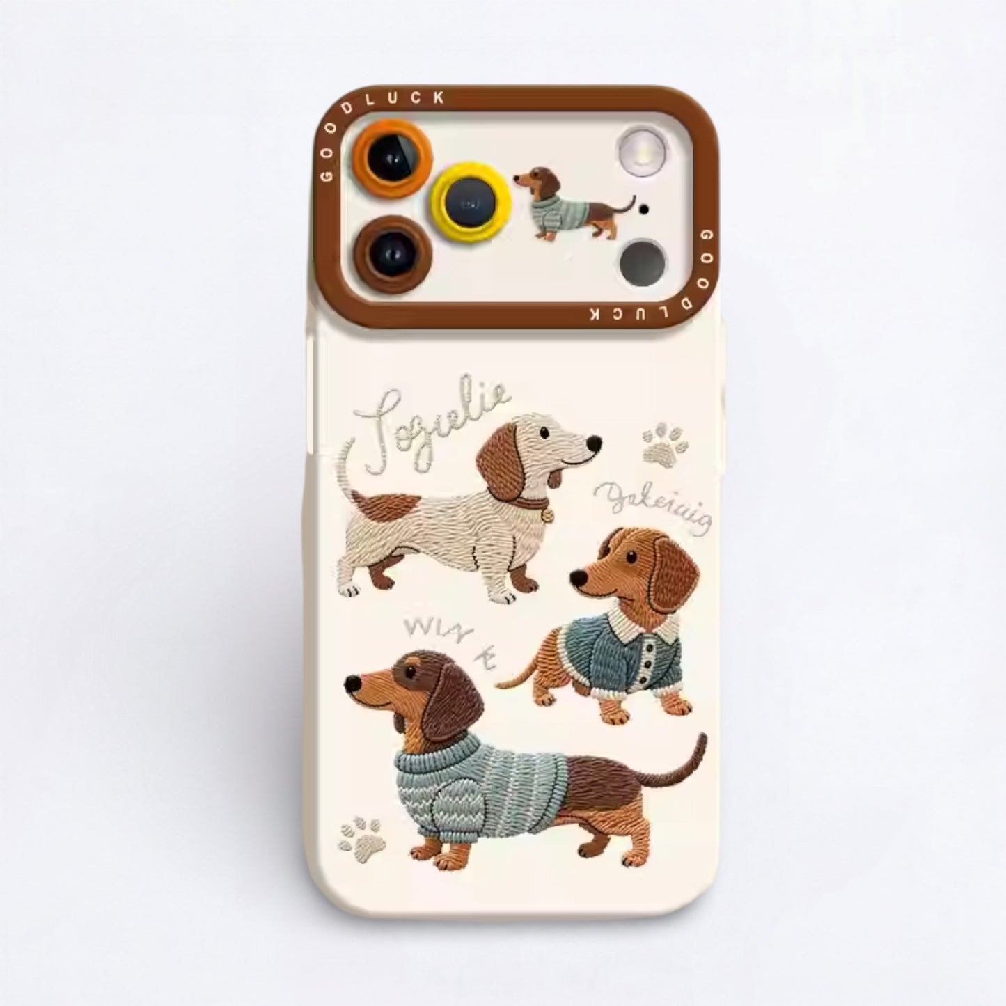DachyCharm Dachshund iPhone Case.jpg